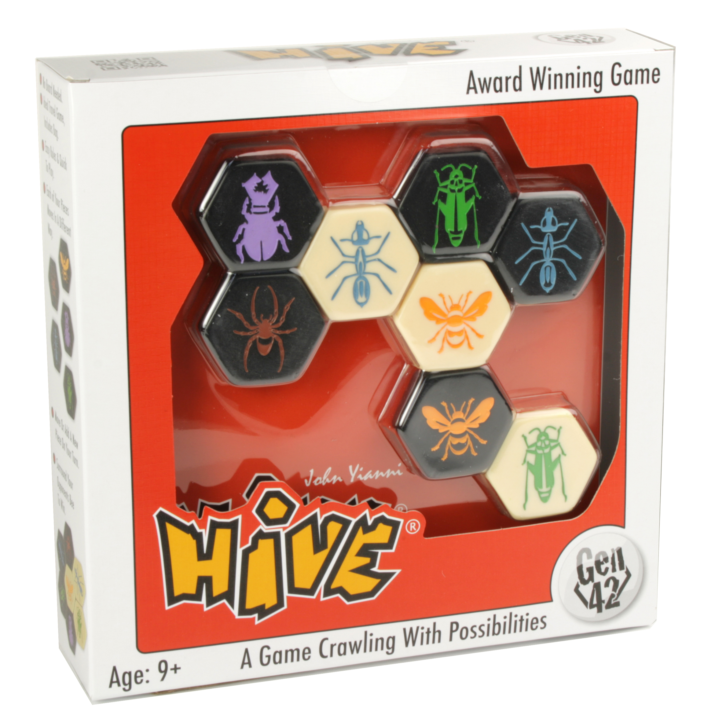 Hive The Board Game by gen42 Individual Replacement Game Pieces 